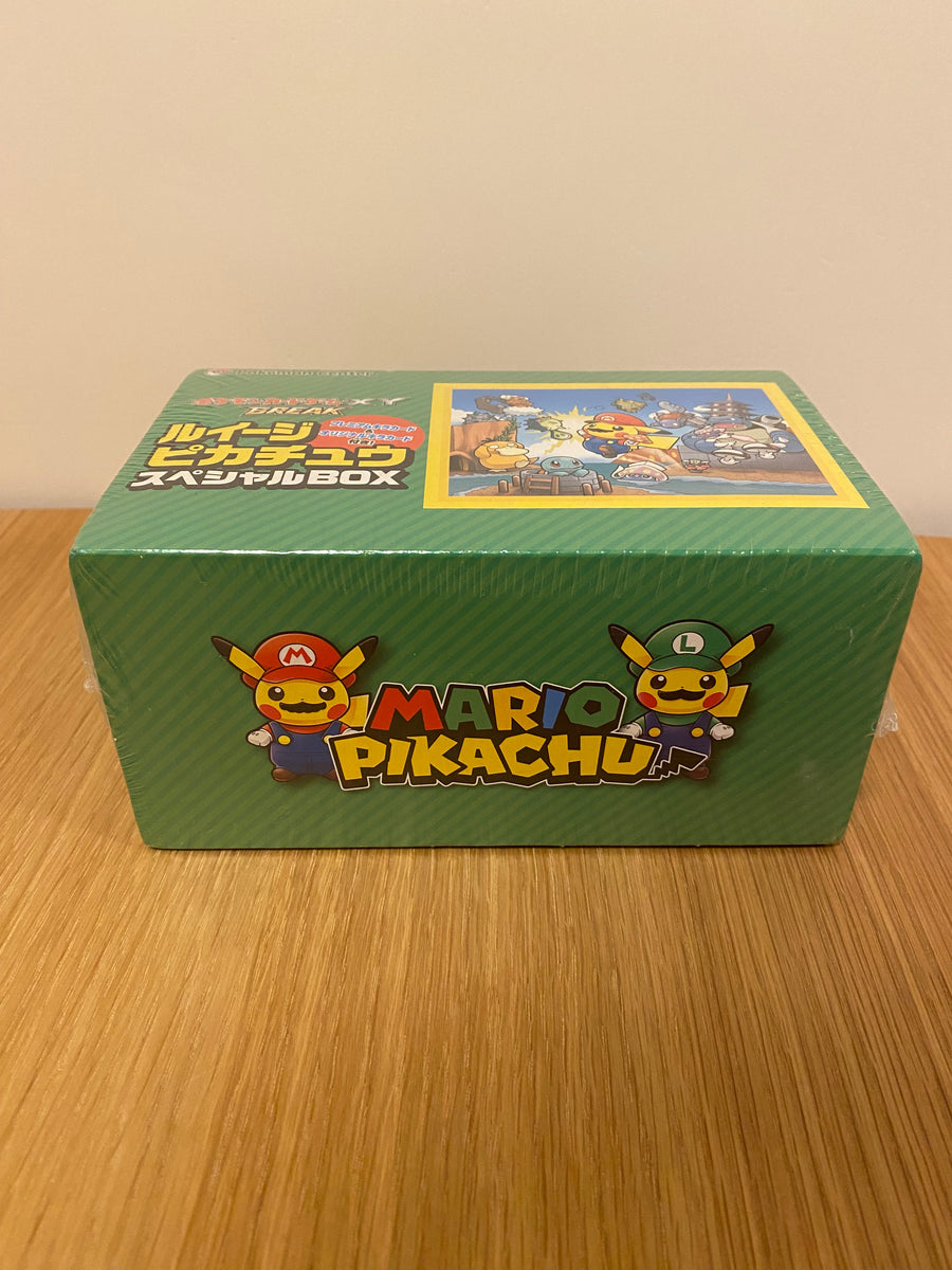 Luigi Pikachu Pokémon Centre Box