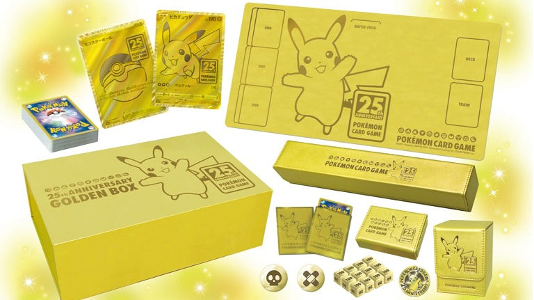 Buy Chinese 25th Anniversary Gold Collection Box Pokemon | Card Journeys Buy Chinese 25th Anniversary Gold Collection Box Pokemon | Card Journeys