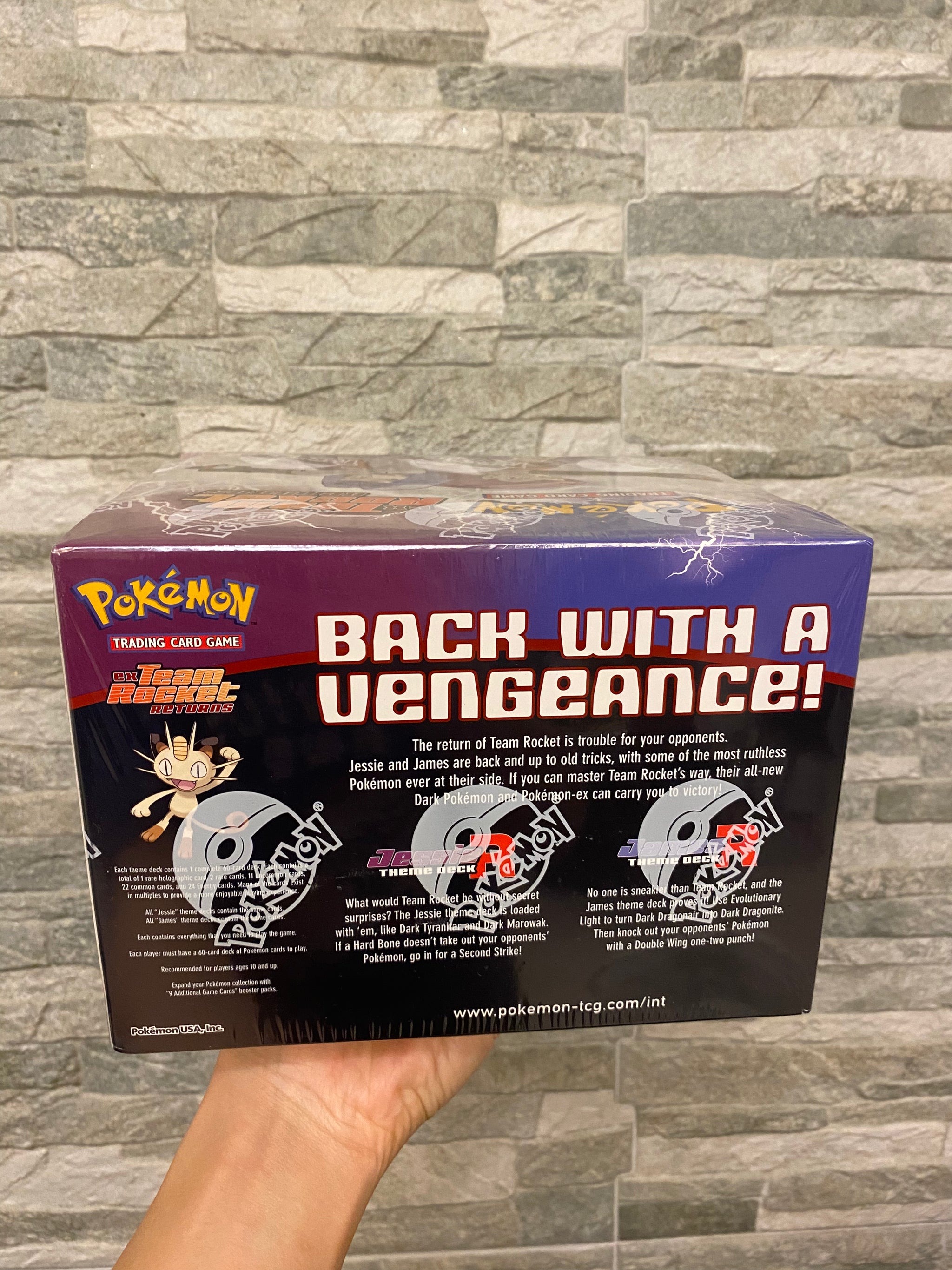 EX Team Rocket Returns starter deck sealed case: Jessie and James – Card  Journeys