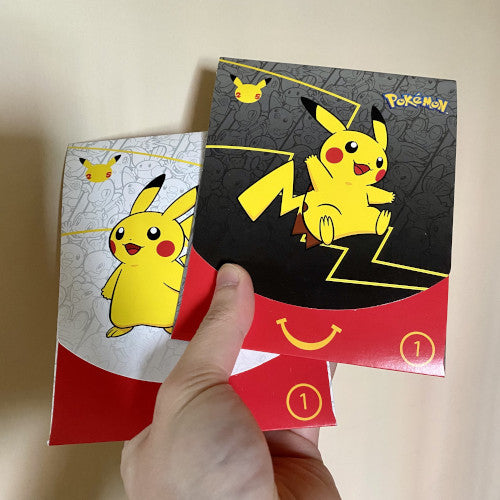 25th Anniversary Pokemon Mcdonald Packs and Toys | Card