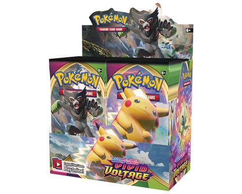 Vivid Voltage Booster Box Pokemon Vivid Voltage Booster Box Pokemon