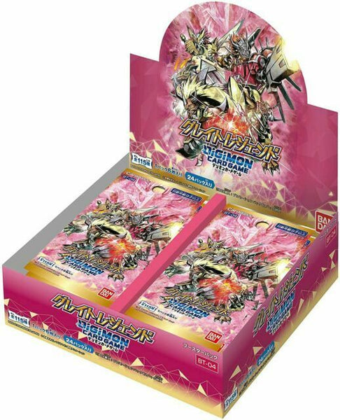 Digimon Great Legend Booster Box [BT 04]