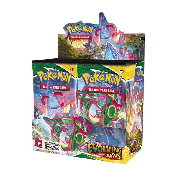 Evolving Skies Booster Box Pokemon Evolving Skies Booster Box Pokemon