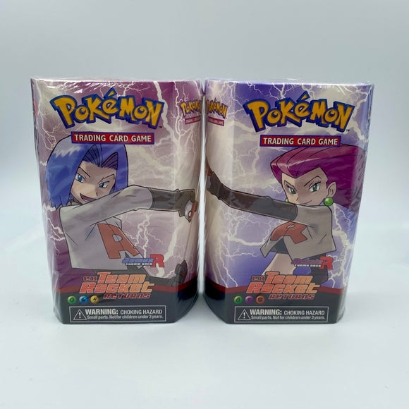 team rocket returns ex theme deck set jessie james